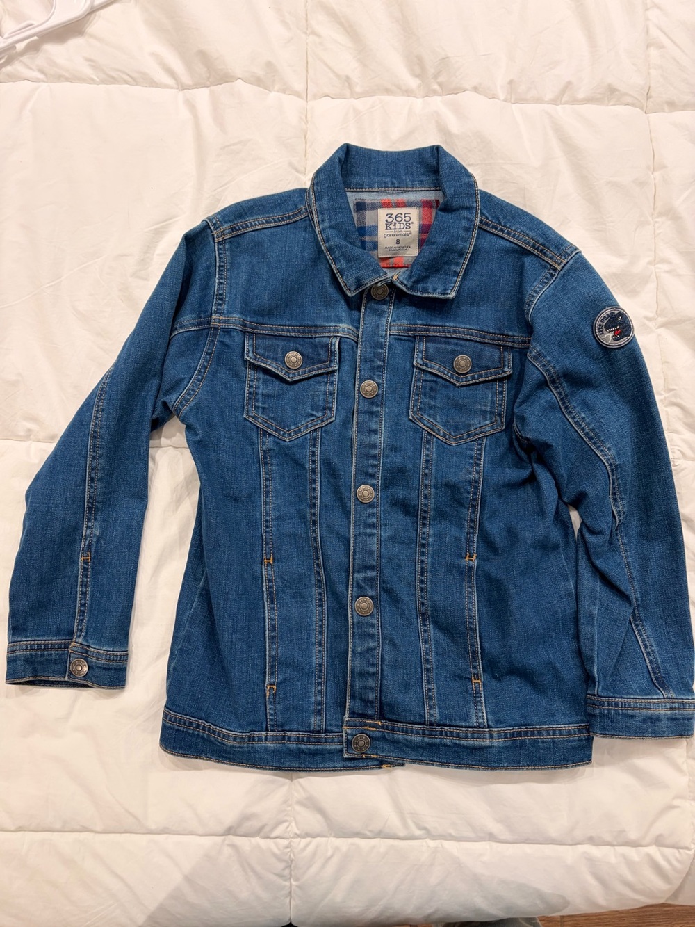 NWOT- Garanimals Blue Denim Jean Jacket for Kids